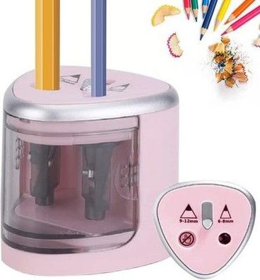 Elektrischer Bleistiftspitzer für Kinder, batteriebetrieben, Netzbetrieb, JIJICZ