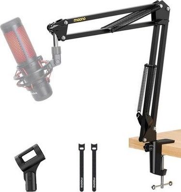 MAONO Mikrofon Arm, Verstellbarer Mikrofonständer für Podcast, Gaming, BA20