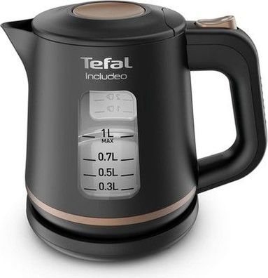 Tefal KI5338 Includeo Wasserkocher | Fassungsvermögen: 1 Liter, Küchengerät
