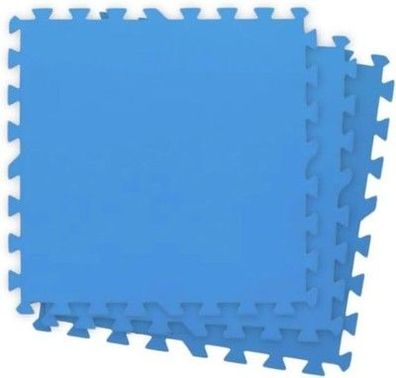 Bestway Pool-Bodenschutzfliesen Set 9 Stk á 50 x 50 cm, blau - Insgesamt 2,25 m²