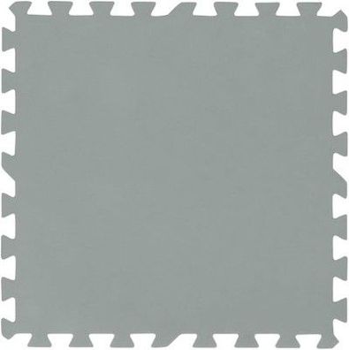 Bestway Pool-Bodenschutzfliesen Set 9 Stk á 50 x 50 cm, grau, Fläche ca. 2,25 m²