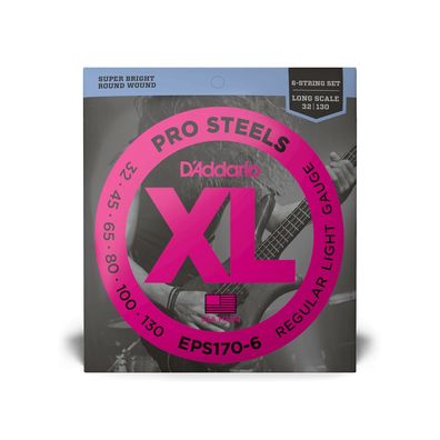 DAddario EPS170-6 Bass Pro Steels