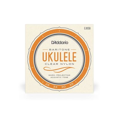 DAddario EJ65B Ukulele Clear Nylon