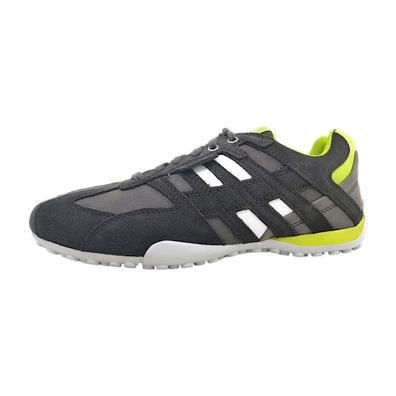 Geox UOMO SNAKE U4507A 022EK Grau C1E3S- Graphite/Lime Gree
