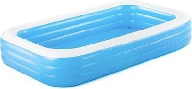 Bestway Family Pool "Deluxe" Blau, 305 x 183 x 56 cm - hält bis zu 1.161 Liter