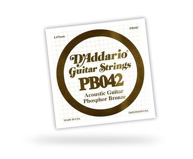 DAddario PB042 Einzelsaite - 042