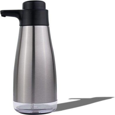 AIKE AK1062 Seifenspender Edelstahl, 470 ml Flüssigseifenspender für die Küche