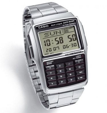 Casio Data Bank Herrenuhr Digitaluhr DBC-32D-1AEF