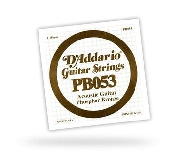 DAddario PB053 Einzelsaite - 053