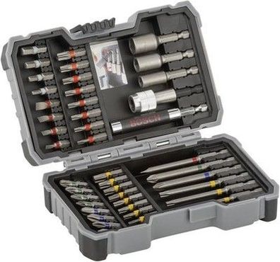 Bosch Professional 43tlg. Schrauber Bit Set Extra Hart, Steckschlüssel-Set