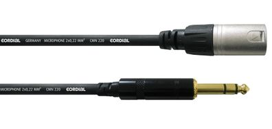 Cordial CFM 0,6 MV Klinke/XLR Male