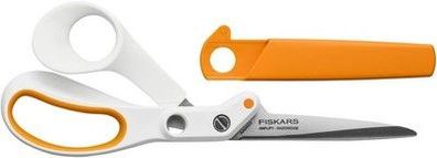 Fiskars Razor Edge Schneiderschere, Länge: 21 cm, Rostfreie Klinge, 1070081