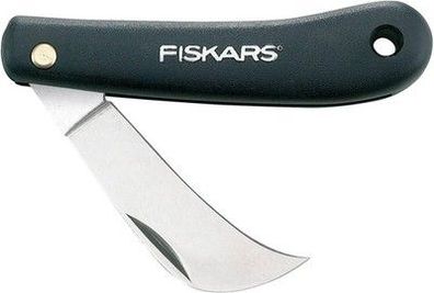 Fiskars Gartenhippe, Taschenmesser, Gesamtlänge: 17 cm, Rostfreier Stahl, K62