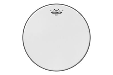 Remo White Suede Emperor 13''