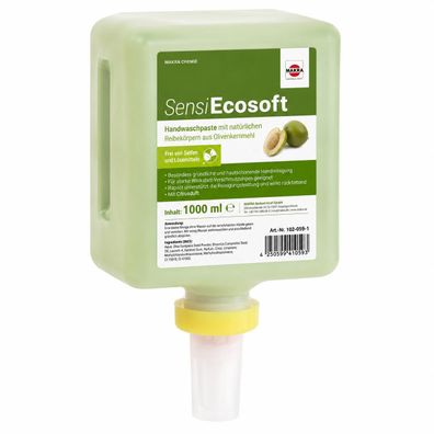 MAKRA SensiEcosoft Handwaschpaste | Natürliche Reibekörper aus Olivenkernmehl |