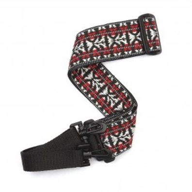 Planet Waves Banjo Strap Hootenanny Red