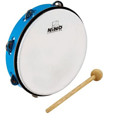 Meinl Nino ABS Tambourine 10'' Blau