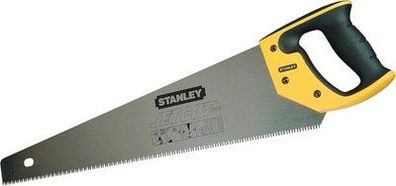 Stanley Jetcut Handsäge grob (450 mm Länge, Hardpointverzahnung, 7 Zähne 45°/90°