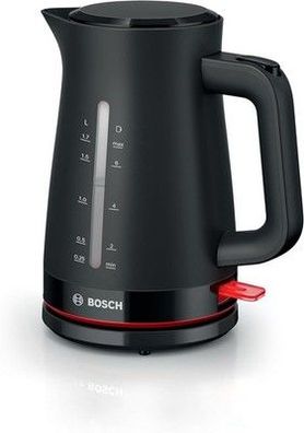 Bosch kabelloser Wasserkocher MyMoment TWK3M123, Abschaltautomatik 1,7 L - 2400W