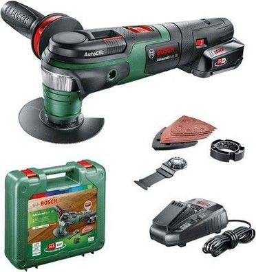 Bosch Akku Multifunktionswerkzeug AdvancedMulti 18 (1 Akku, 18V, Komplett-Set)
