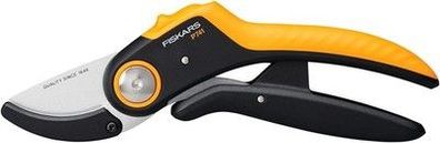 Fiskars Amboss-Gartenschere, Plus PowerLever, P741, Garten Werkzeug Schere