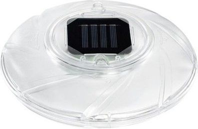 Bestway schwimmende Solar-LED-Poolleuchte, Ø 18 cm - 1,2 V / 0,2 W Akku