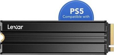 Lexar NM790 1TB Interne SSD mit Kühlkörper, M.2 2280 PCIe Gen4x4 NVMe 1.4 SSD