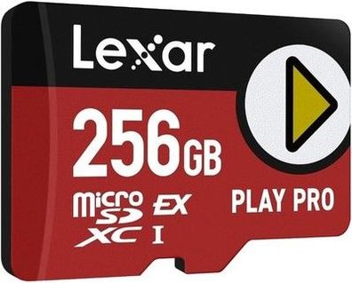 Lexar Play PRO MicroSDXC Express-Karte 256GB, bis zu 900MB/s Lesen, 600MB/s