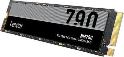 Lexar NM790 1TB SSD, PCIe Gen4x4 NVMe 1.4 M.2 2280 SSD, Bis zu 7 400MB/s Lesen