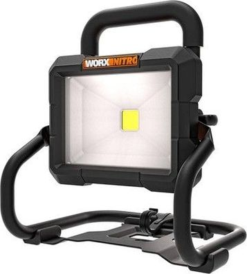 WORX WX026.9 Nitro LED Akku Arbeitsleuchte 20V – 360 Grad Baustrahler, o. Akku