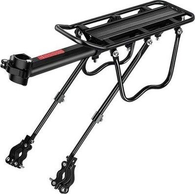 SPGOOD Fahrrad Gepäcktrager Set [24-29 Zoll ] Gepäcktrager mit Reflektor Fahrrad