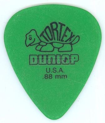 Dunlop Pick Tortex Standard Grün 0.88 - Art. 245122