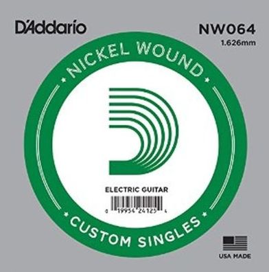 DAddario NW064 Einzelsaite - 064