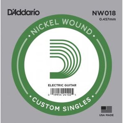 DAddario NW018 Einzelsaite - 018
