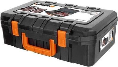 WORX WA0071 Werkzeugkoffer robuster Kunststoff Verstauen von Werkzeuge & Zubehör