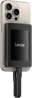 Lexar SL500M Externe SSD mit Magnetsatz 1TB für Creator, unterstützt ProRes 4K
