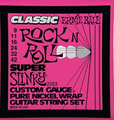 Ernie Ball EB2253Rock'n'Roll Super Slinky