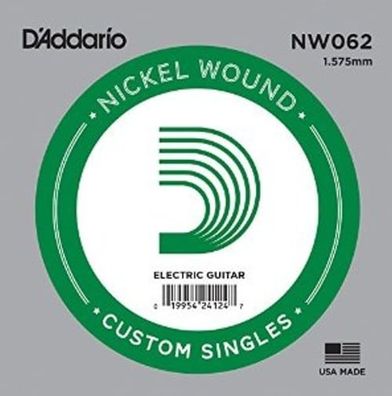 DAddario NW062 Einzelsaite - 062