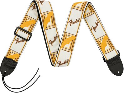 Fender Monogram White/Brown/Yellow