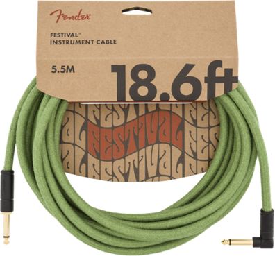 Fender Festival Hemp Kabel 5,5 Meter - Art. 214018