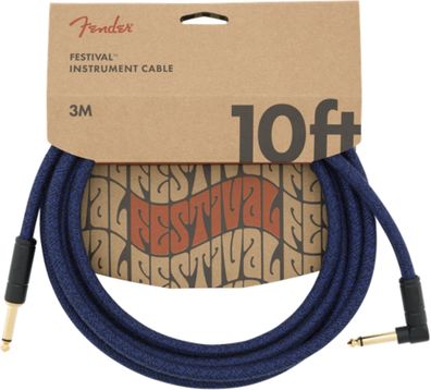 Fender Festival Hemp Kabel 3 Meter - Art. 214013