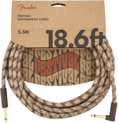 Fender Festival Hemp Kabel 5,5 Meter - Art. 214017