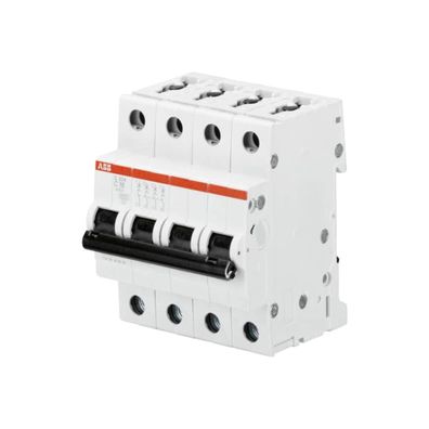 ABB S204 C40 Leitungsschutzschalter 6kA 4P 40A