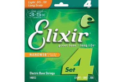 Elixir Bass Nanoweb Nickelwound - Art. 245982