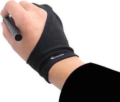 Huion Elastisch (Freie Größe) Antifouling-Handschuh für Grafiktablett Graphics
