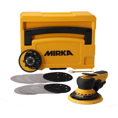 Mirka DEROS II 5650 Exzenterschleifer 125 & 150mm 5,0mm Hub staubfrei