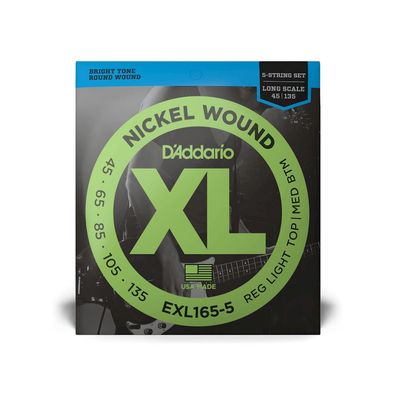 DAddario EXL165-5 Bass