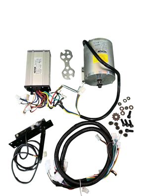 VEVOR Bérstenloser Gleichstrommotor 48V 1800W 4500 U/min Weiß