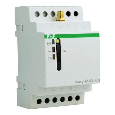 F&F GSM Fernbedienung SMS-Steuerung 2 Eingänge 2 Ausgänge Simply MAX P01