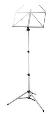 K&M 10065 Notenpult nickelfarbig